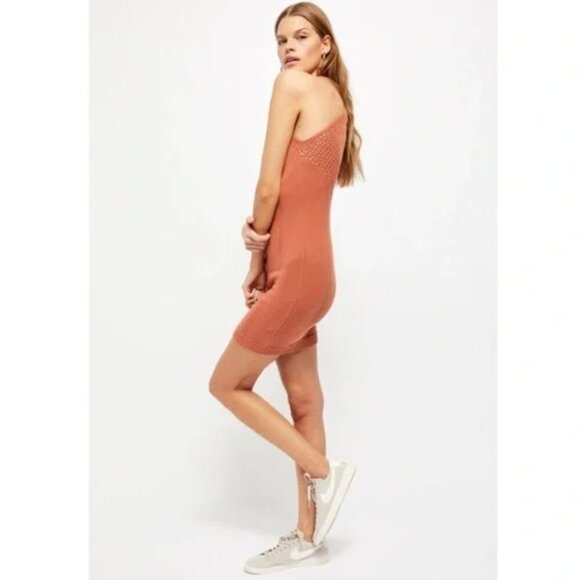 Intimately Free People Knockout Swit Slip Sweater Sleeveless Mini Dress Medium - Picture 5 of 13
